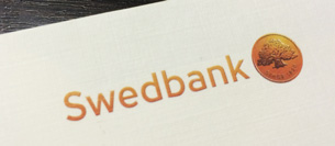 Фирменные конверты Swedbank